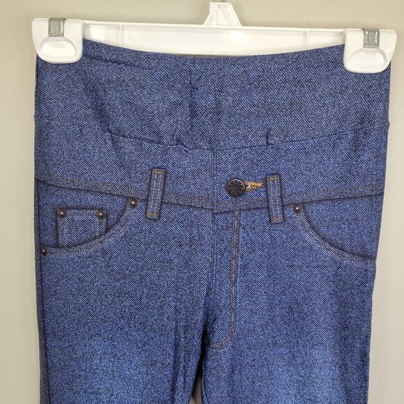 Dren Designs Faux Denim Leggings Tall‎ and Curvy - Picture 3 of 7